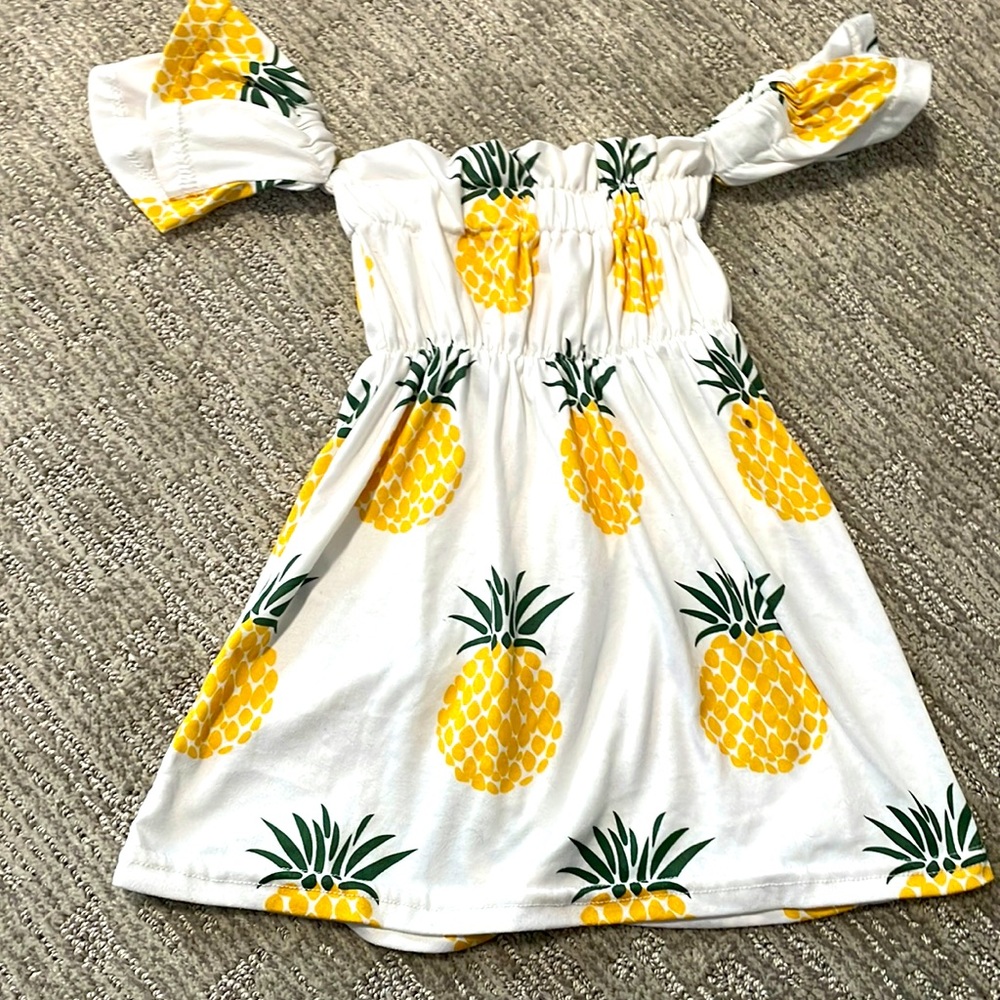 12-24m Pineapple Dress